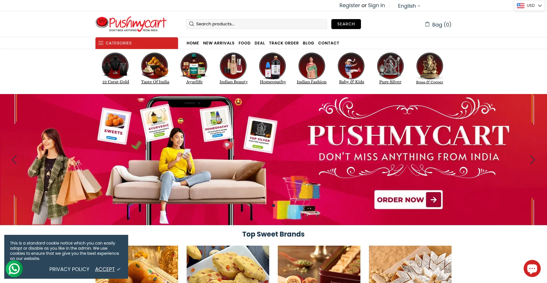 Pushmycart.com