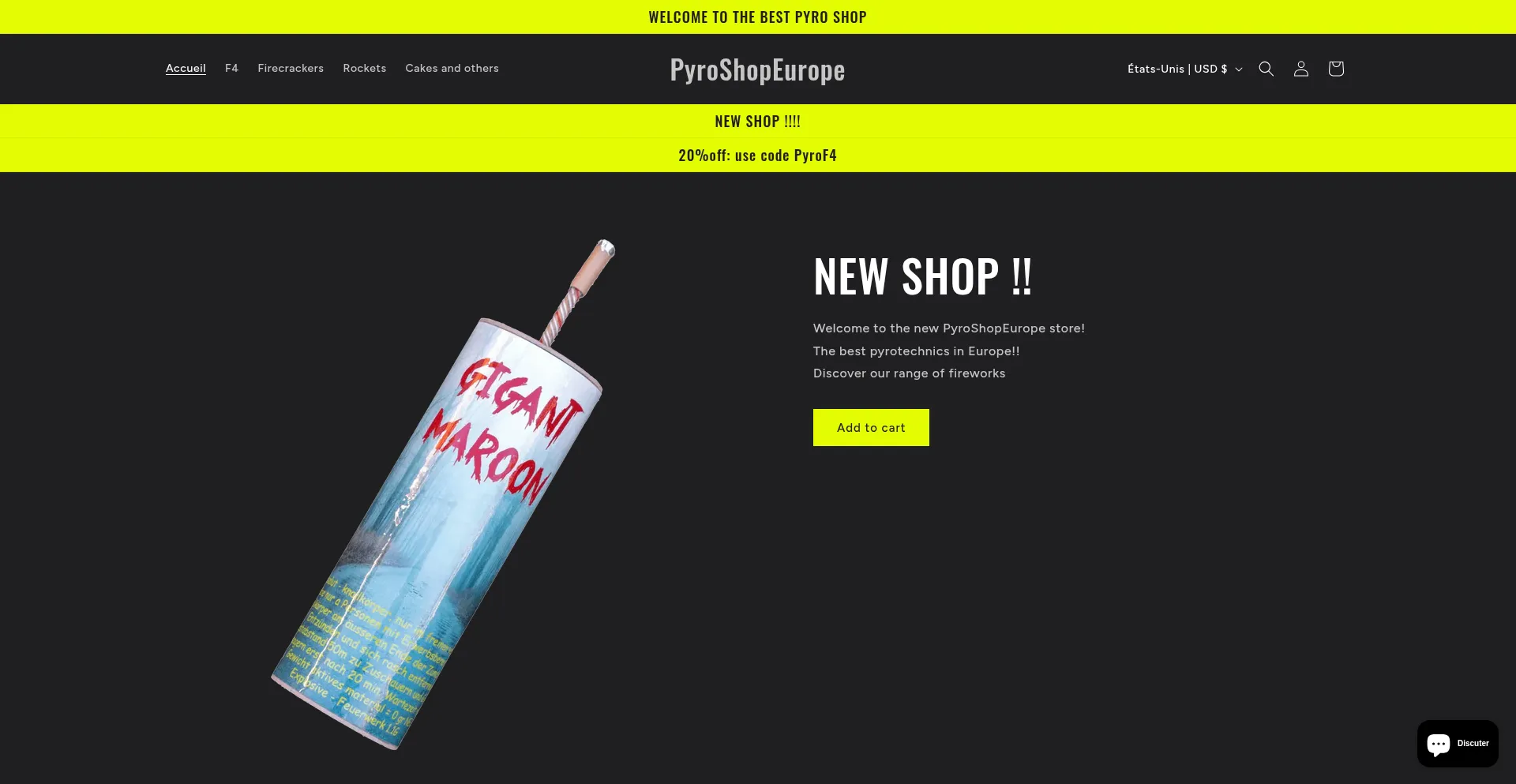 Pyroshopeurope.com