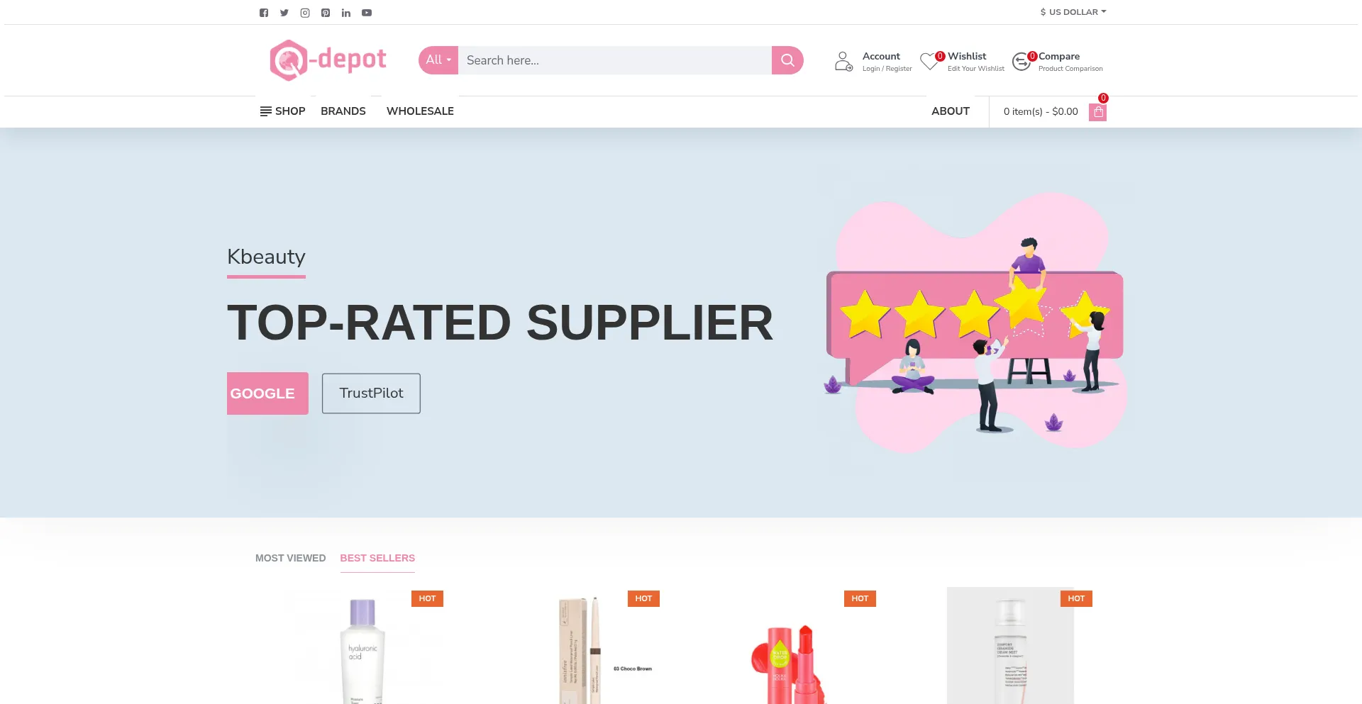Q-depot.com é Seguro e Confiável?
