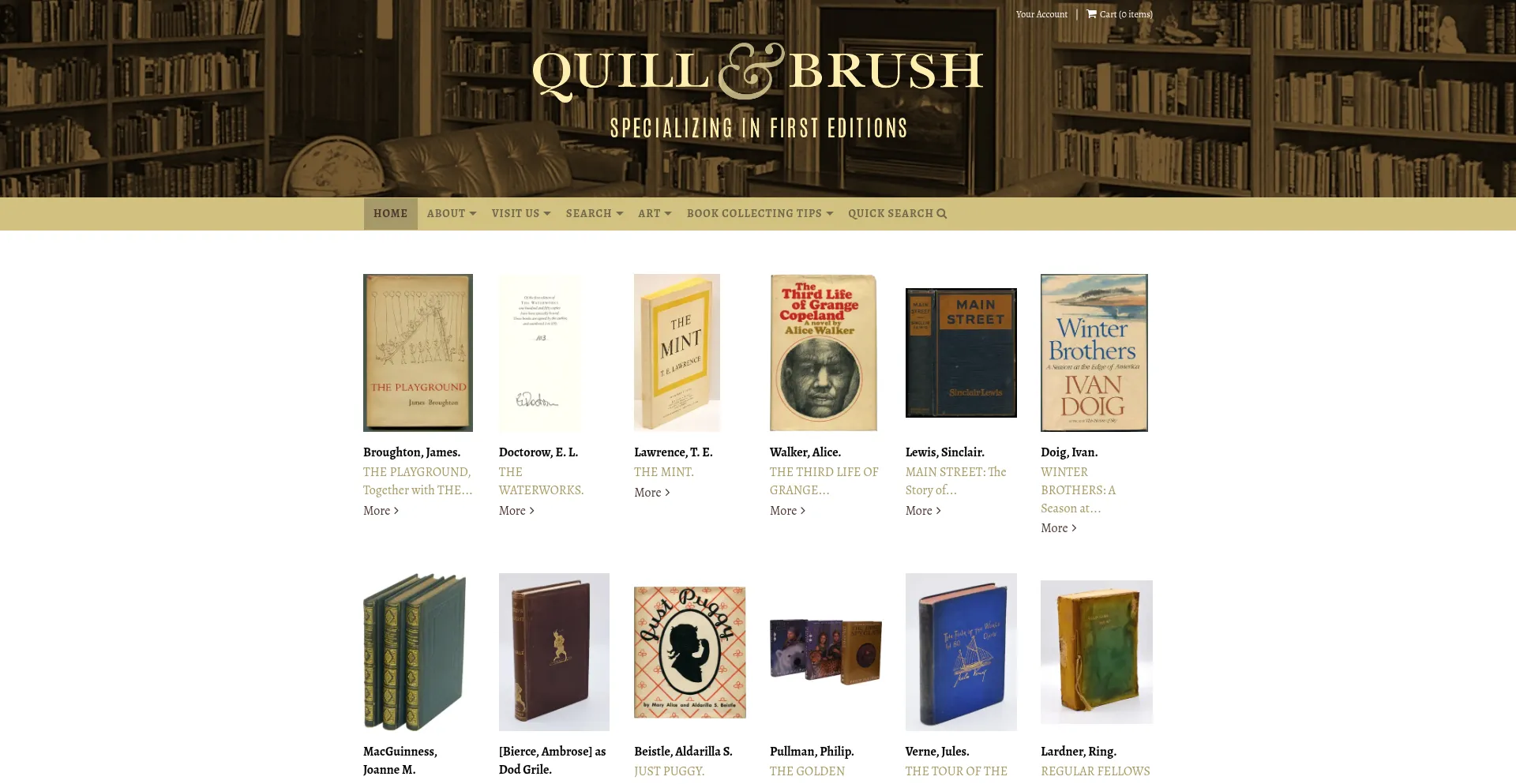 Website screenshot of Qbbooks.com