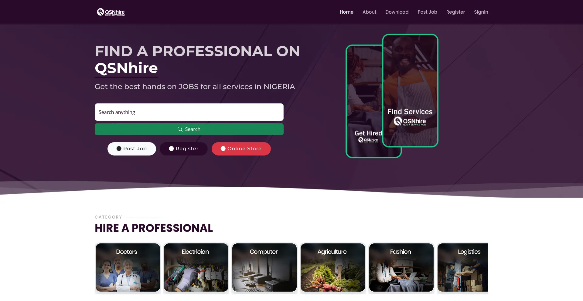 Qsnhire.online
