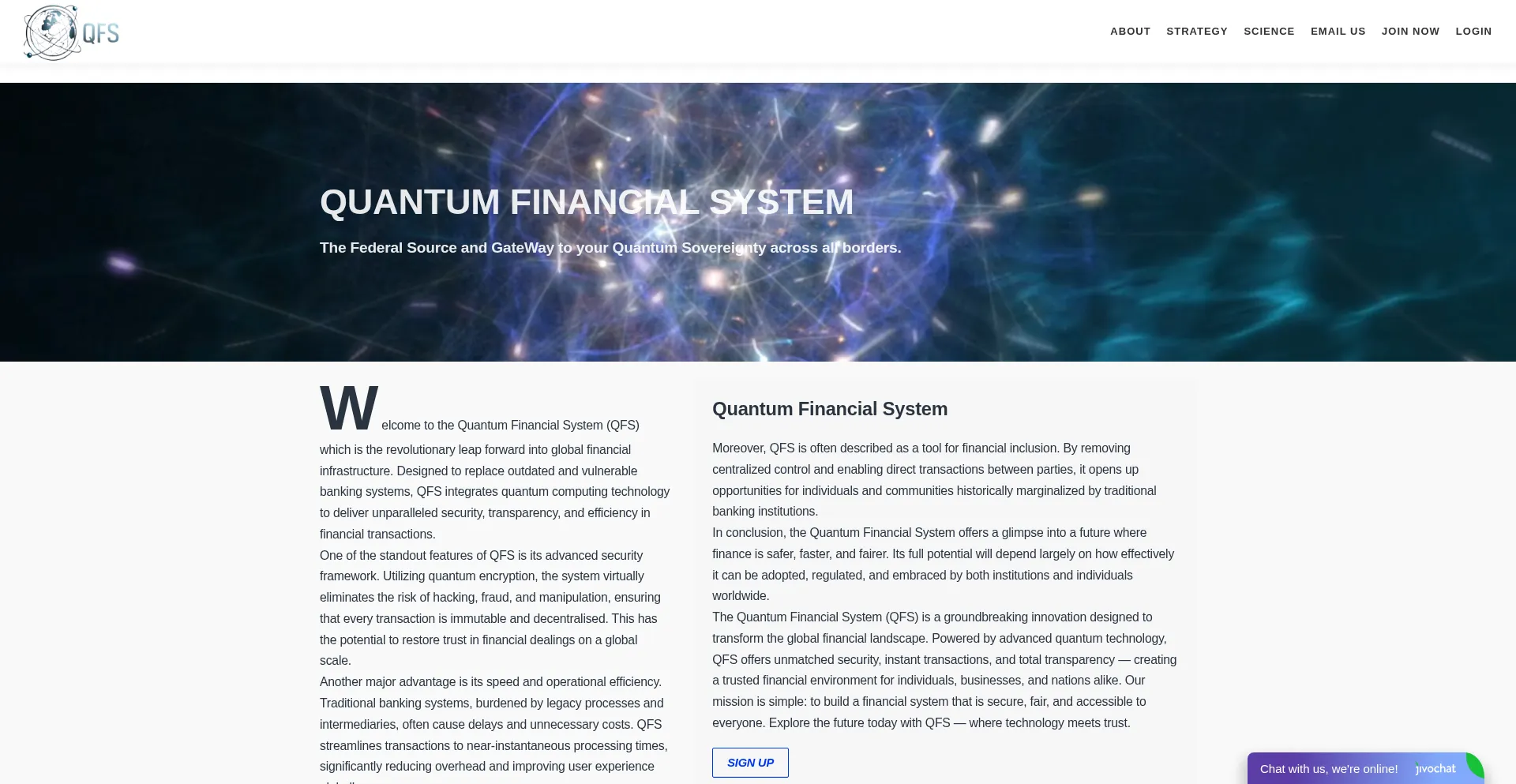 Quantumfinancial-system.net é Seguro e Confiável?