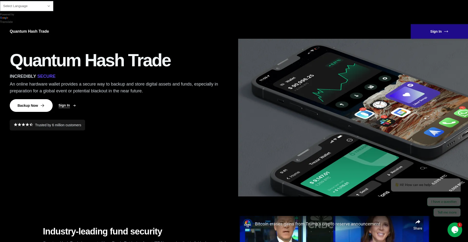 Quantumhashtrade.com é Seguro e Confiável?