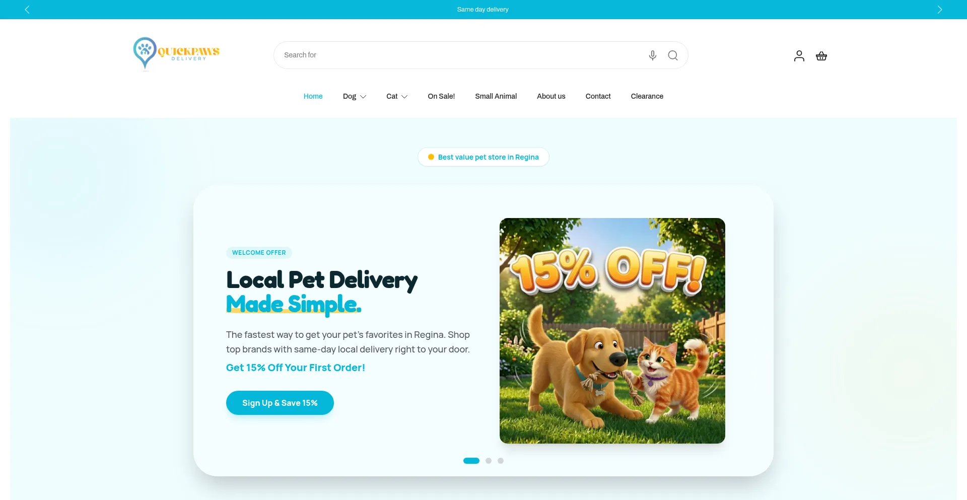 Quickpawsdelivery.ca
