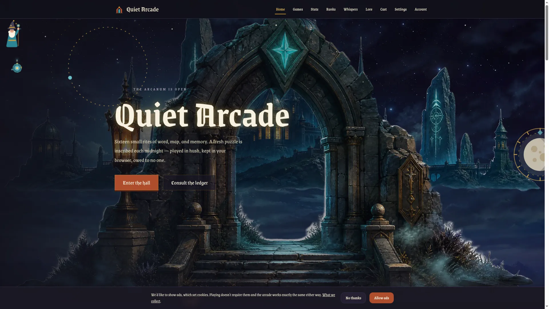Quiet-arcade.club