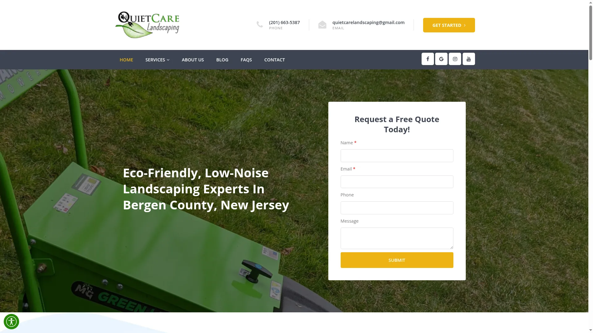 Quietcarelandscaping.com