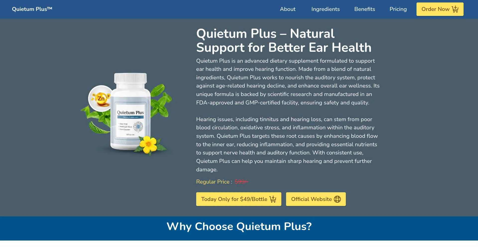 Quietumpluss-official.com