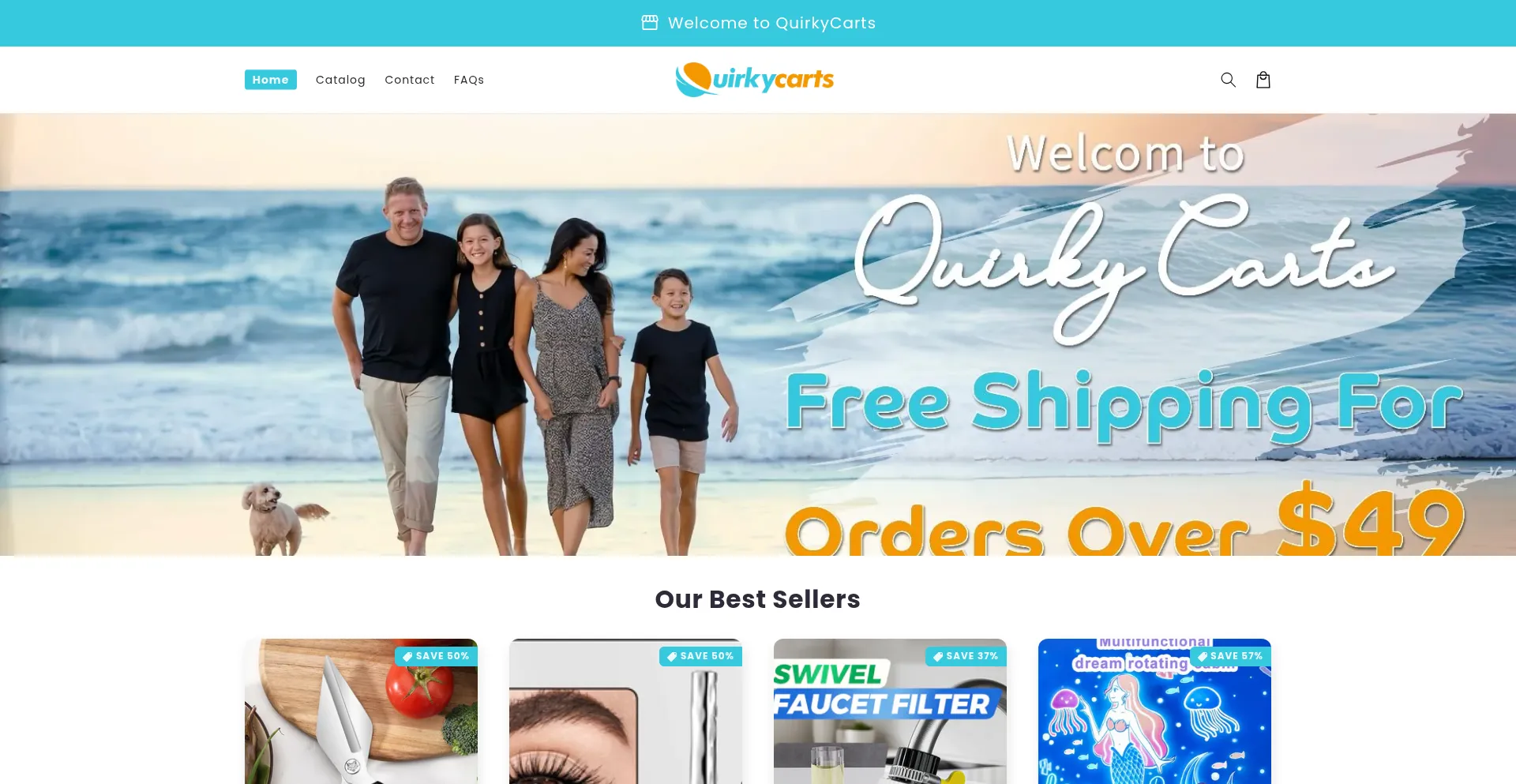 Quirkycarts.com é Seguro e Confiável?