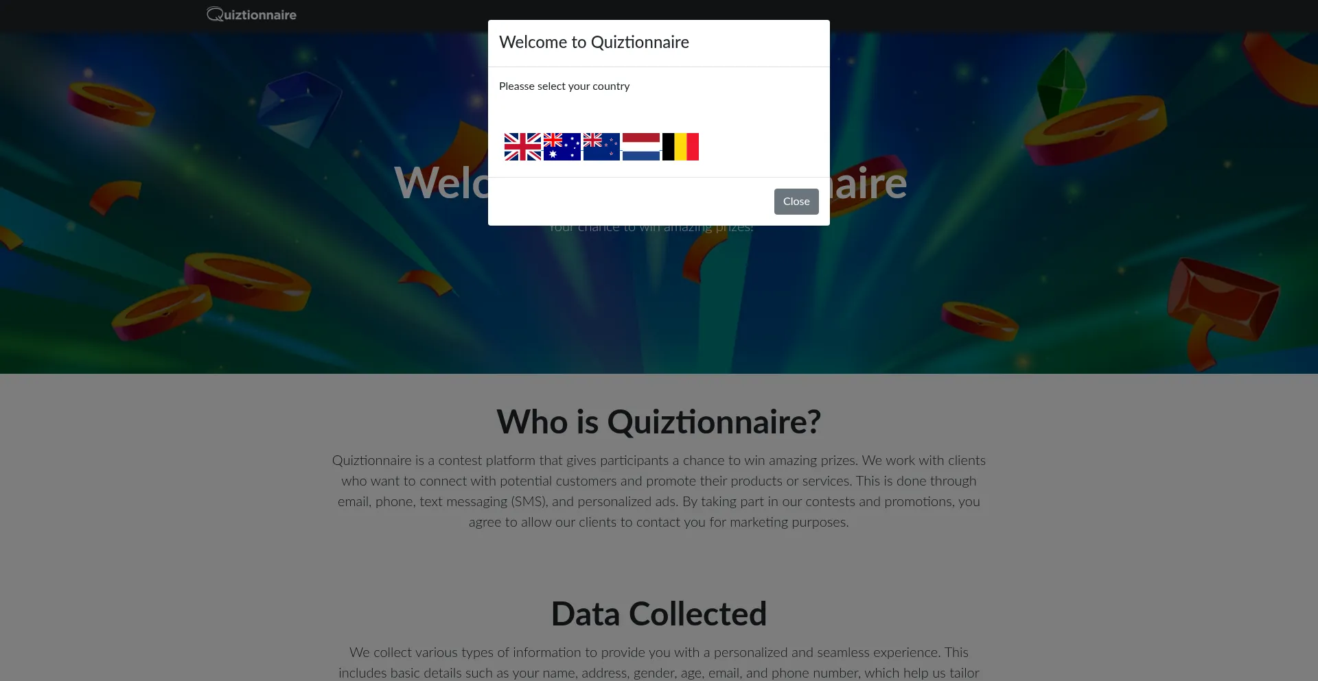 Quiztionnaire-nl.com é Seguro e Confiável?