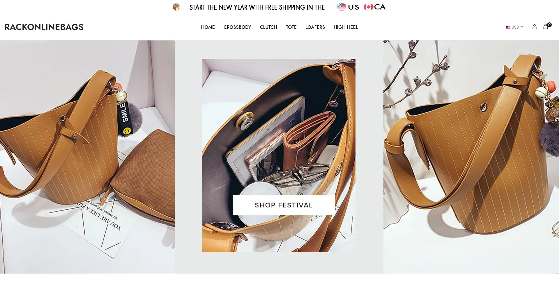 Rackonlinebags.com é Seguro e Confiável?