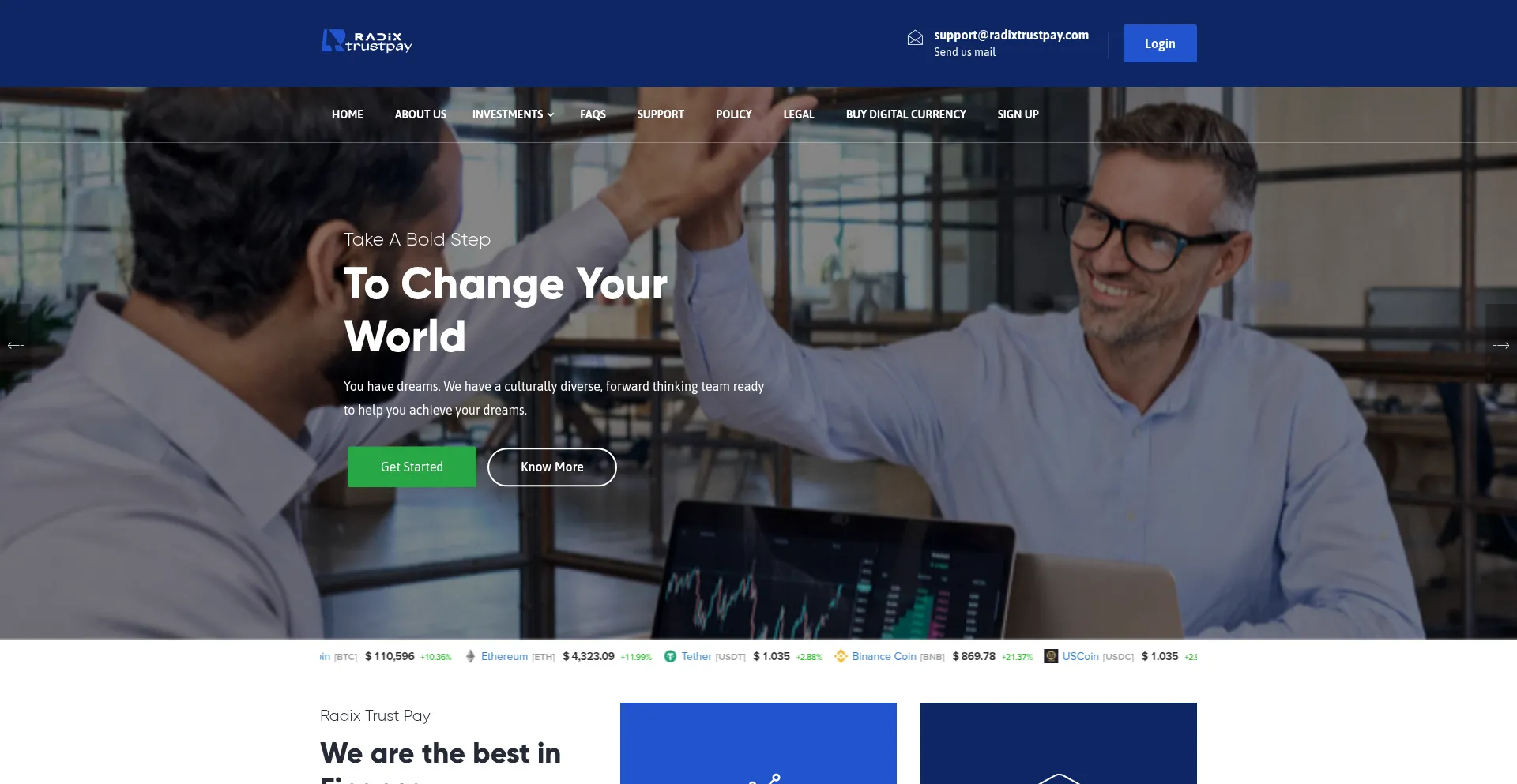 Radixtrustpay.com é Seguro e Confiável?