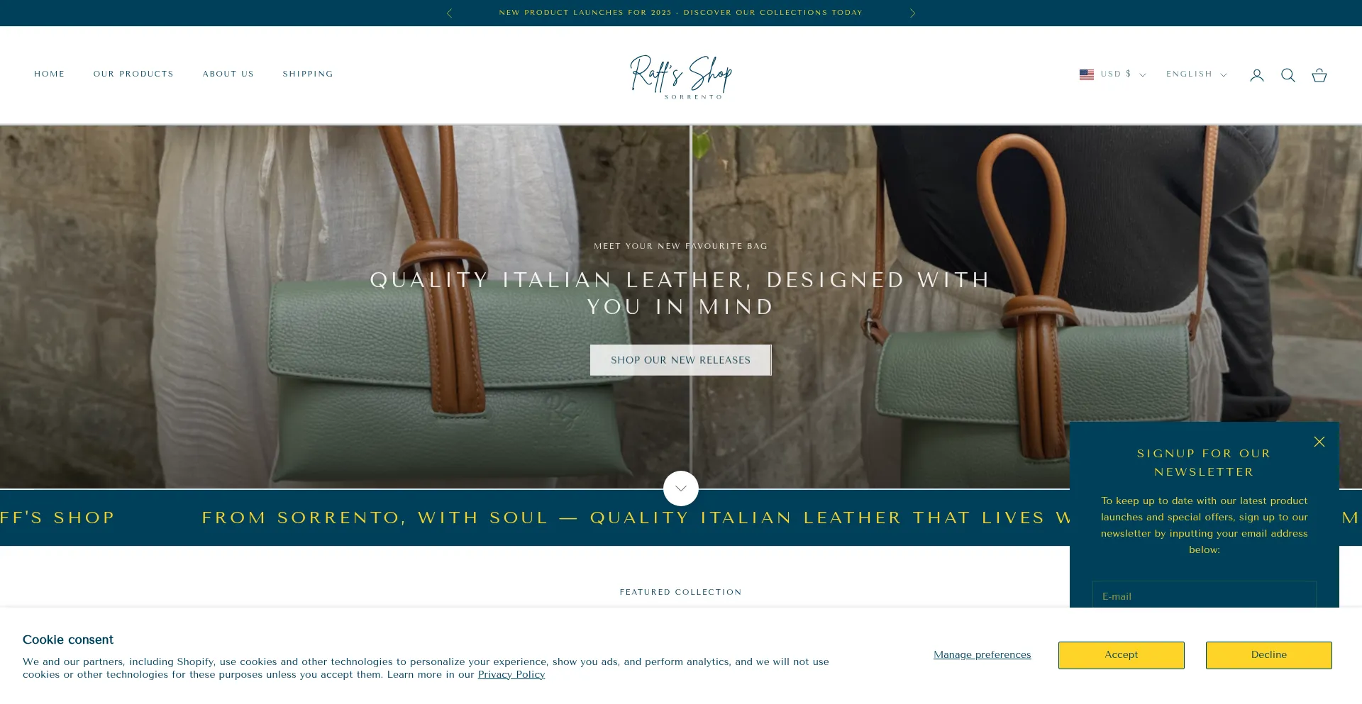 Raffshopsorrento.com