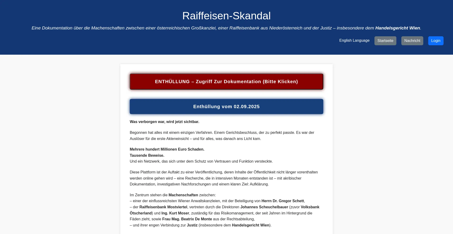 Raiffeisenskandal.com é Seguro e Confiável?