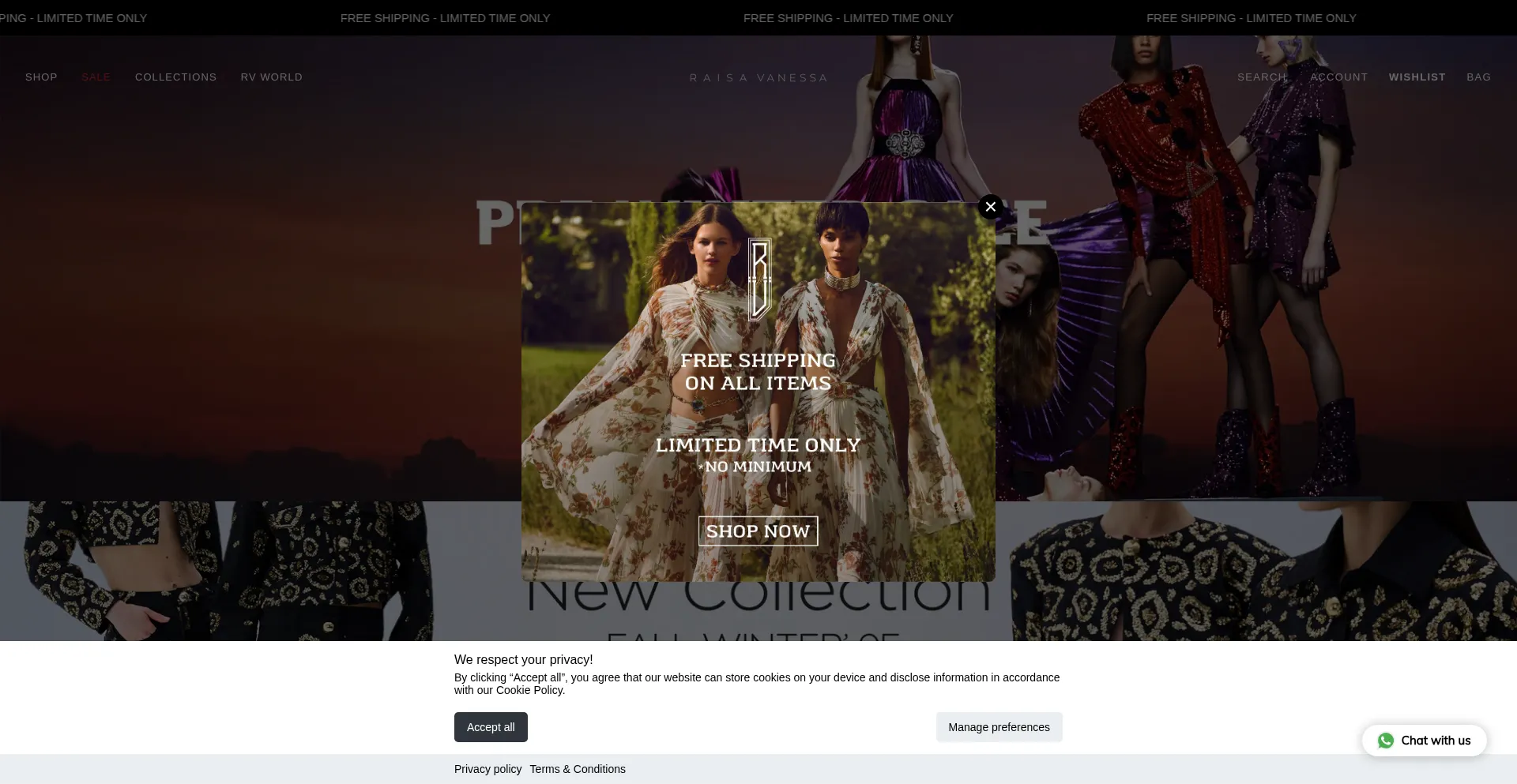 Raisavanessa.com Screenshot
