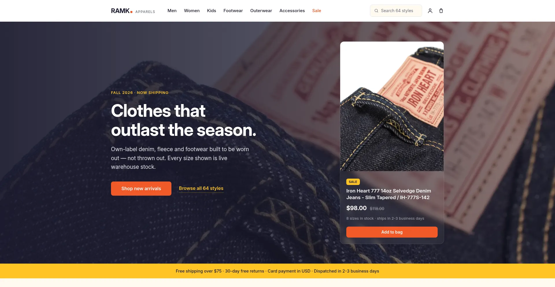 Ramkthrift.space