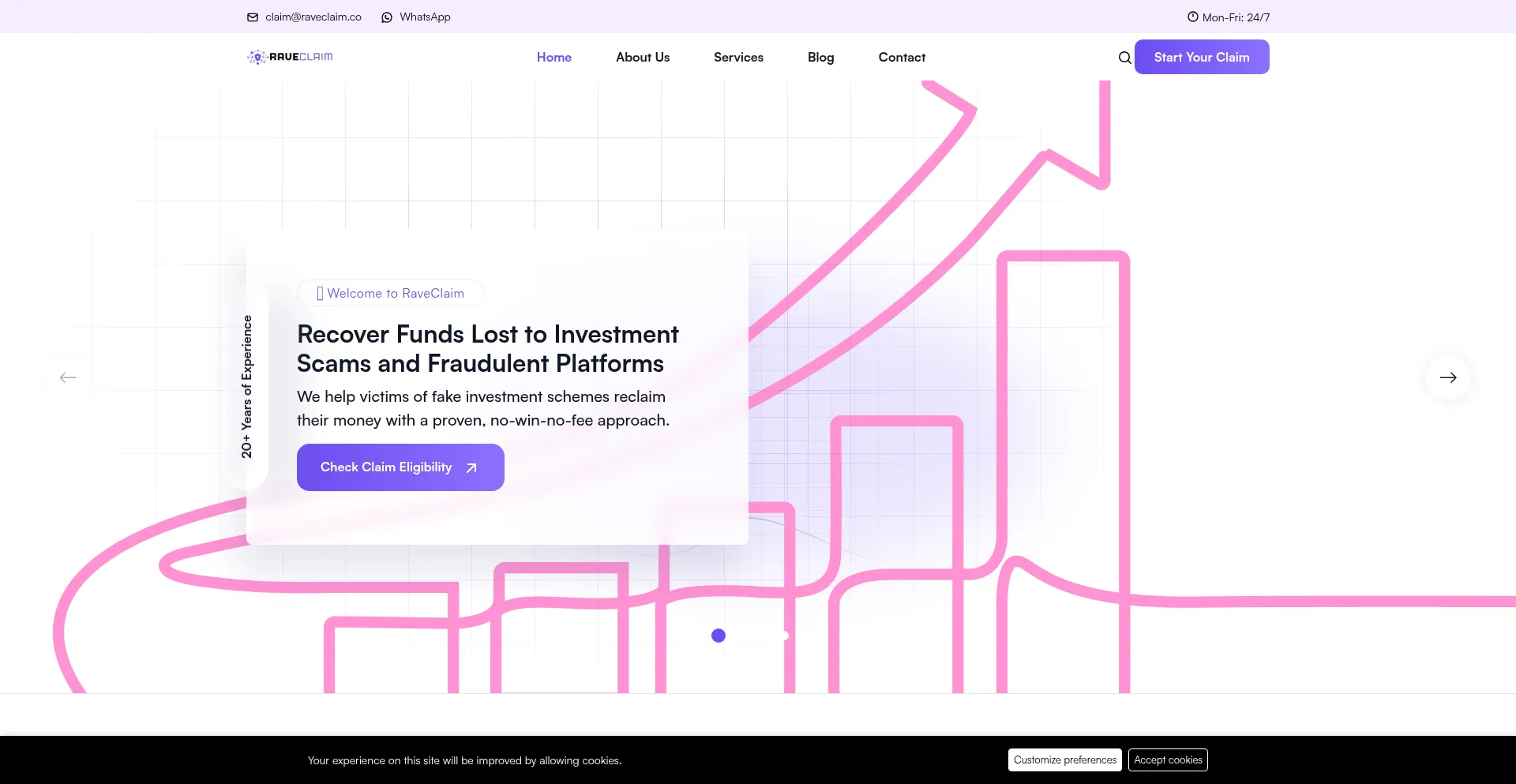 Raveclaim.co é Seguro e Confiável?