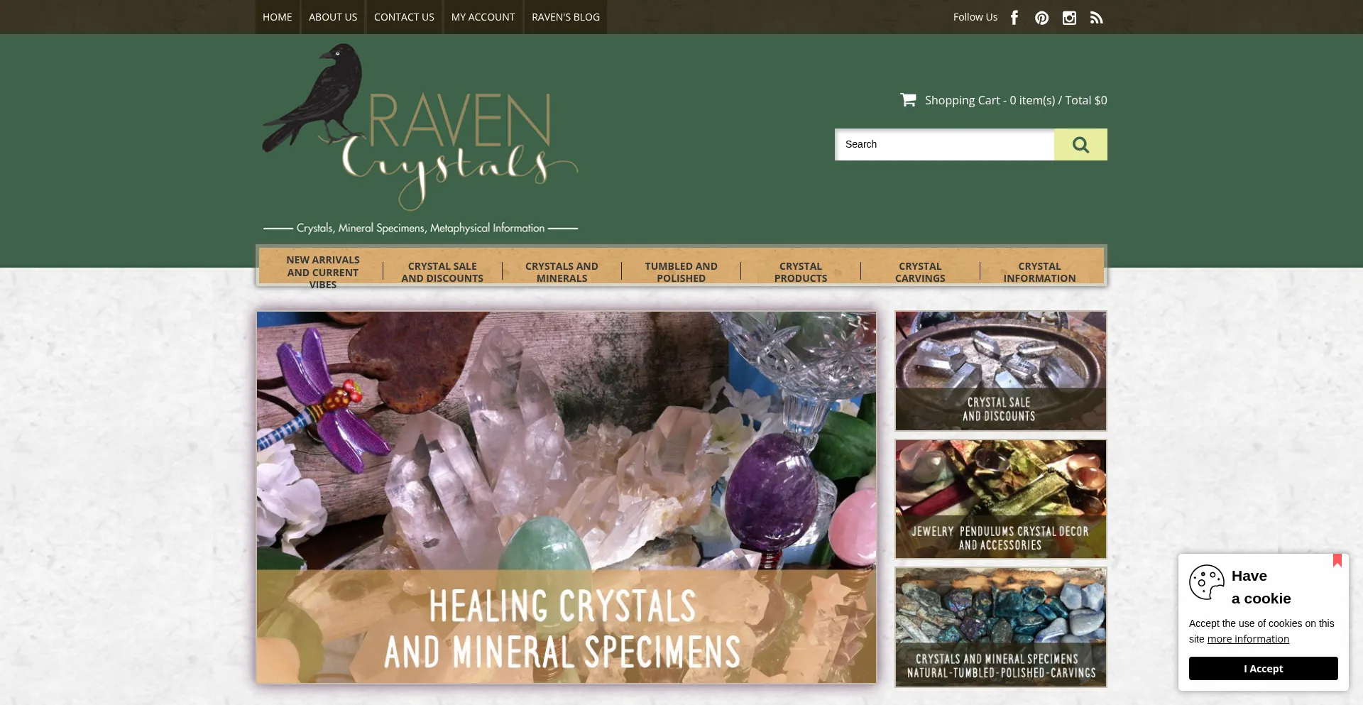 Ravencrystals.com é Seguro e Confiável?