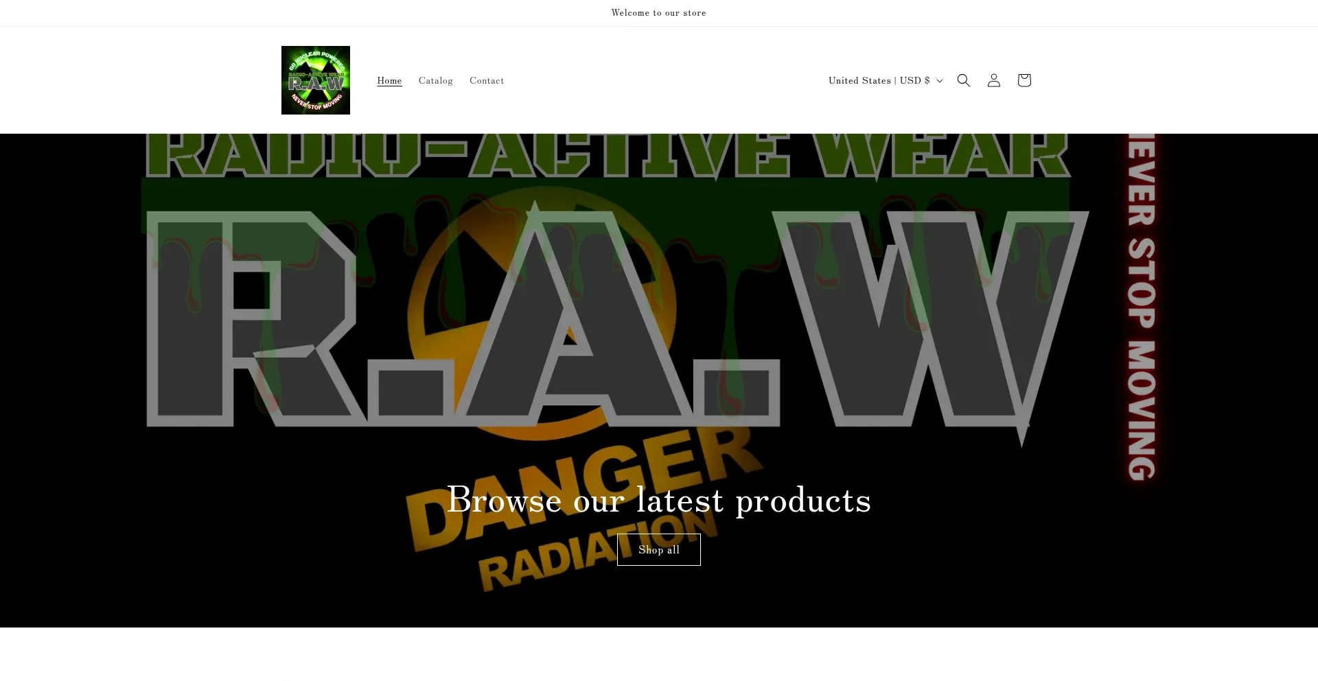Raw-radioactivewear.myshopify.com é Seguro e Confiável?