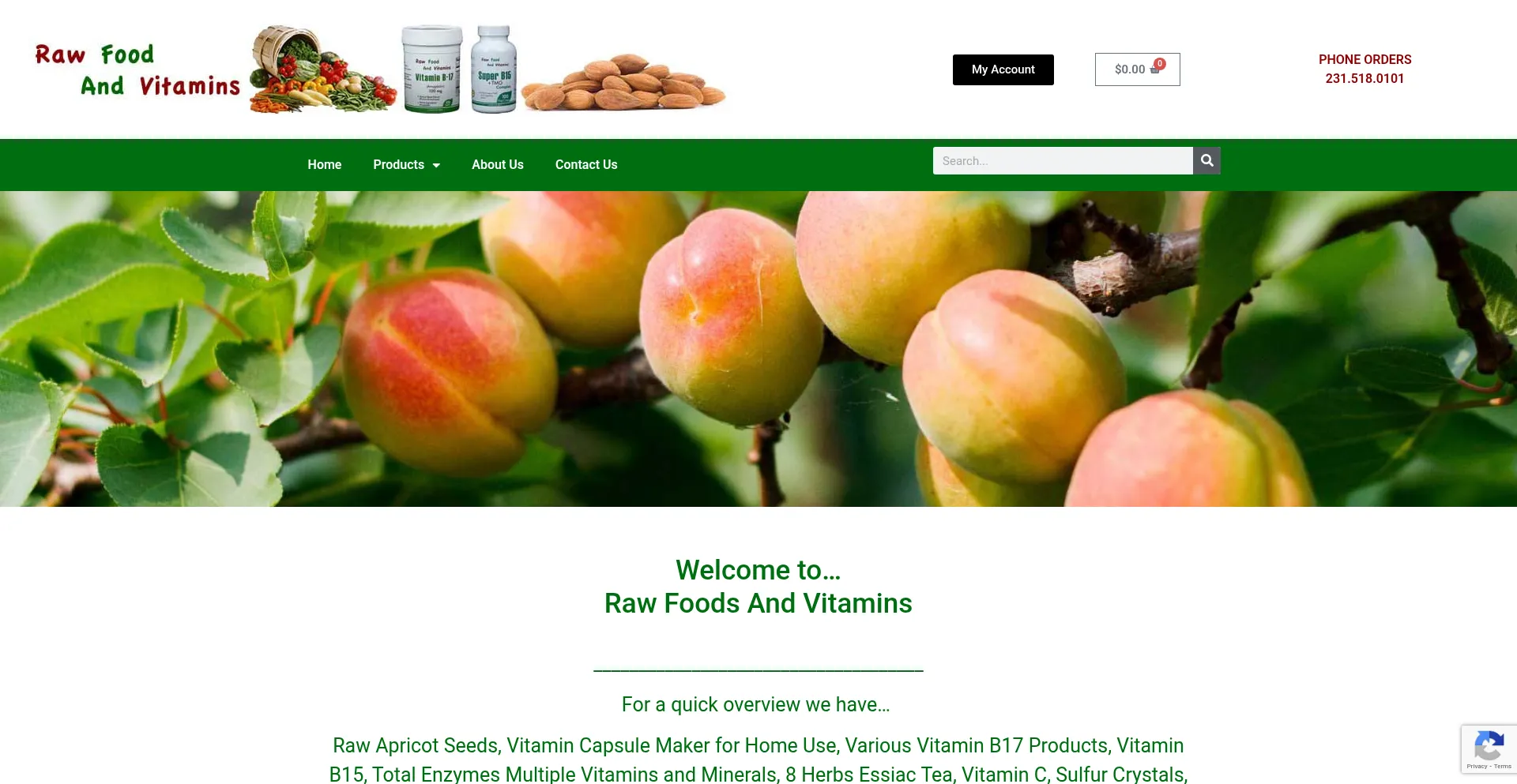 Rawfoodandvitamins.com é Seguro e Confiável?