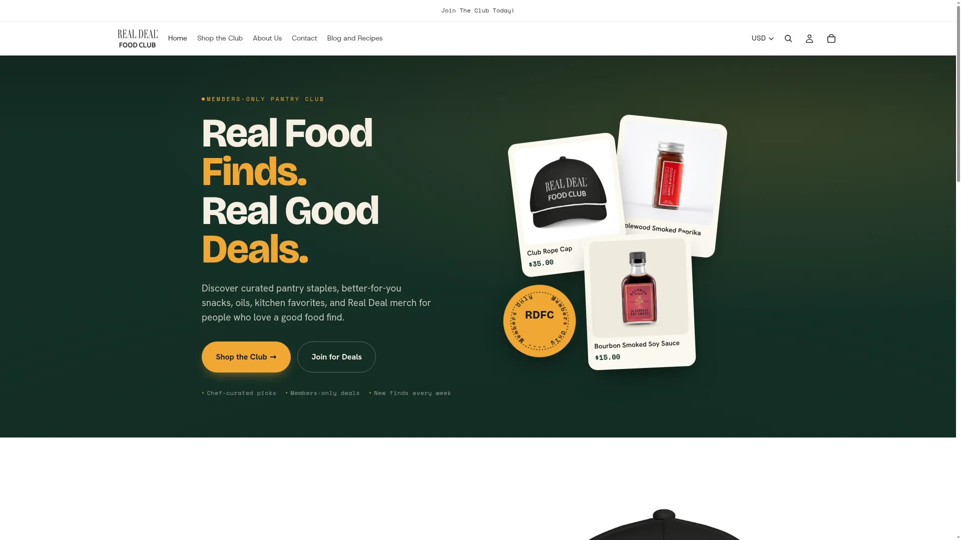Realdealfoodclub.com
