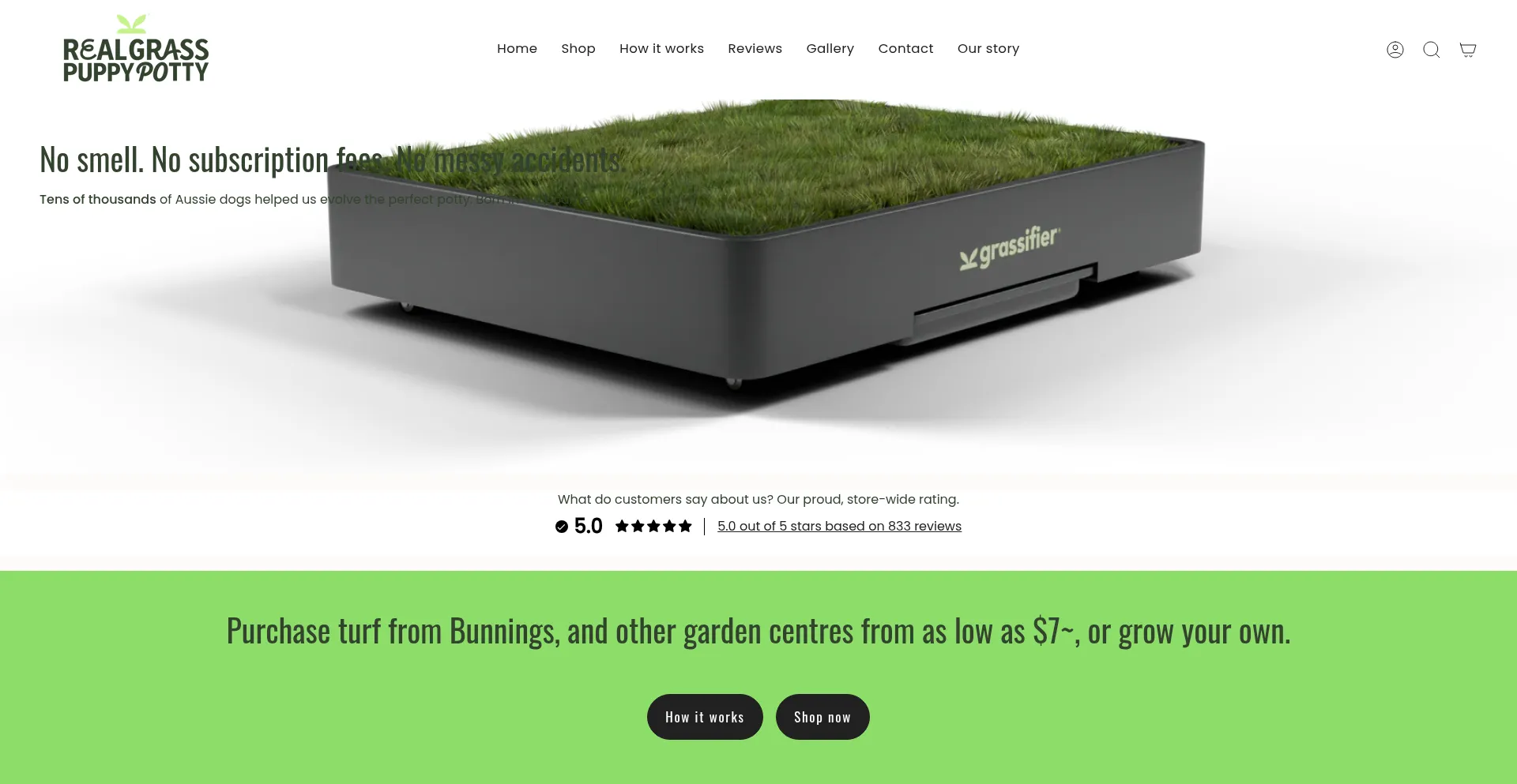 Realgrasspuppypotty.com.au