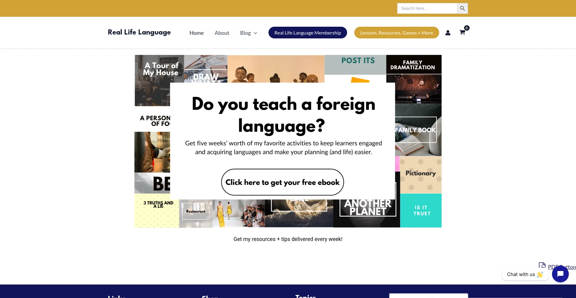 Reallifelanguage.com