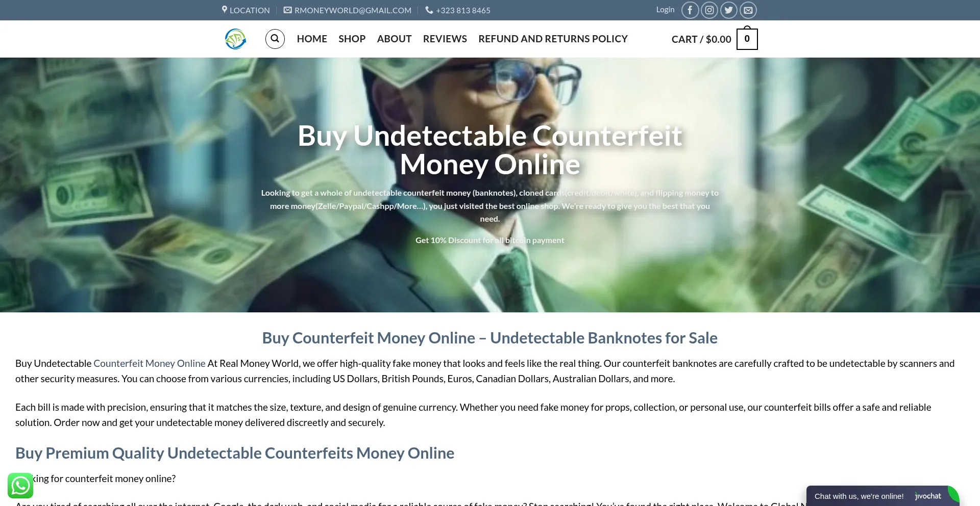Realmoneyworld.com Screenshot