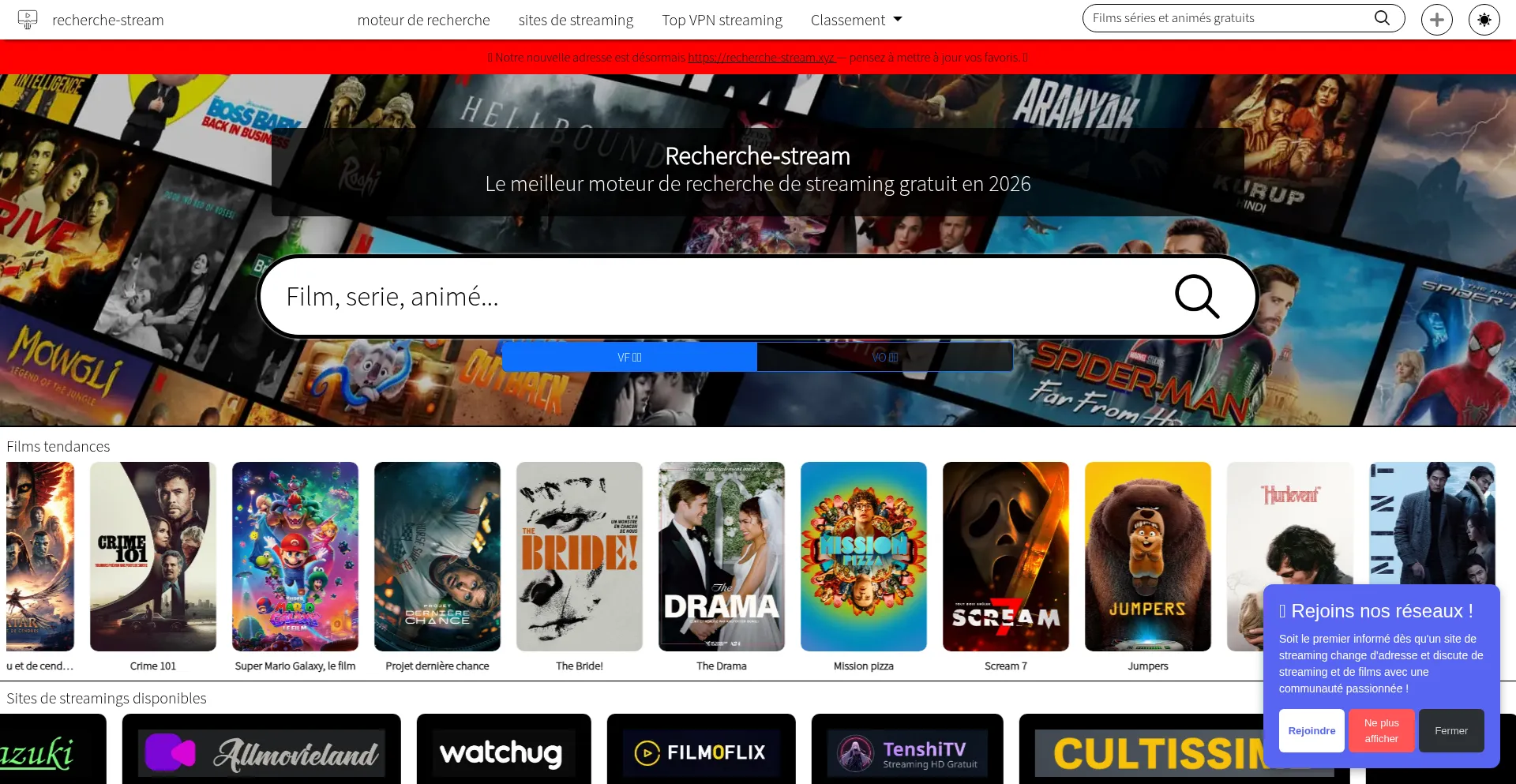 Recherche-stream.xyz