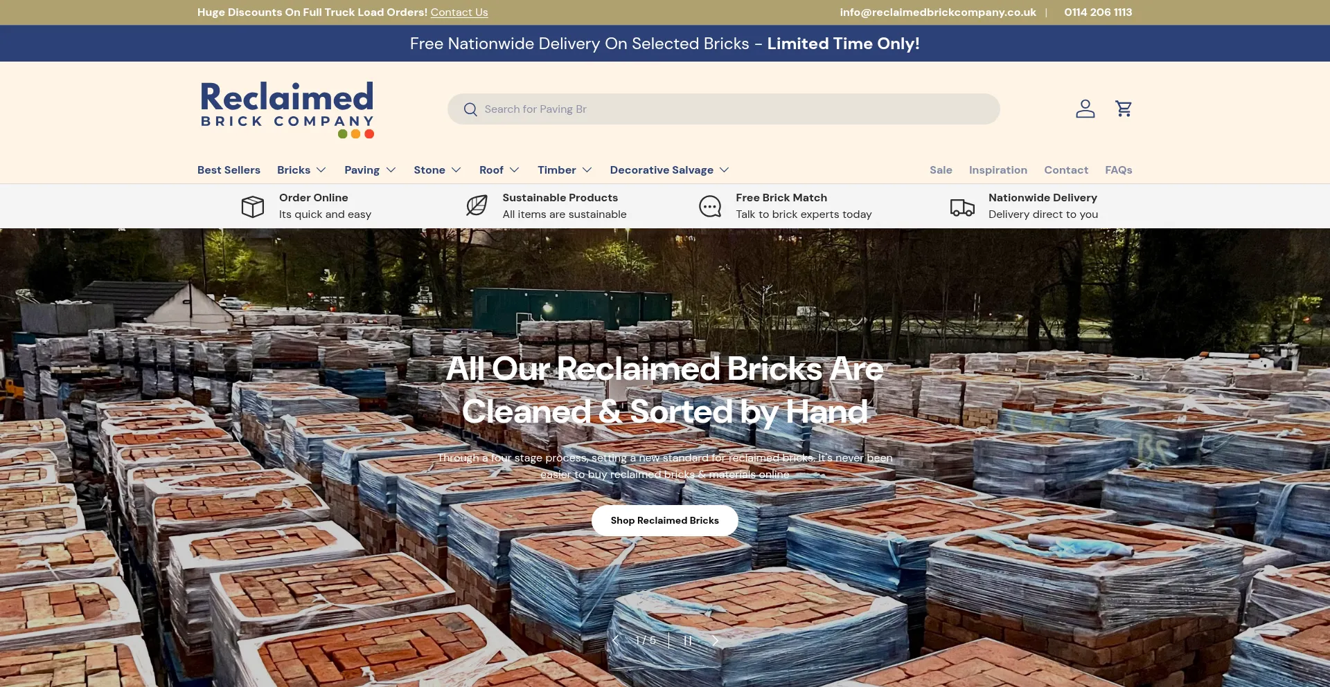 Reclaimedbrickcompany.co.uk
