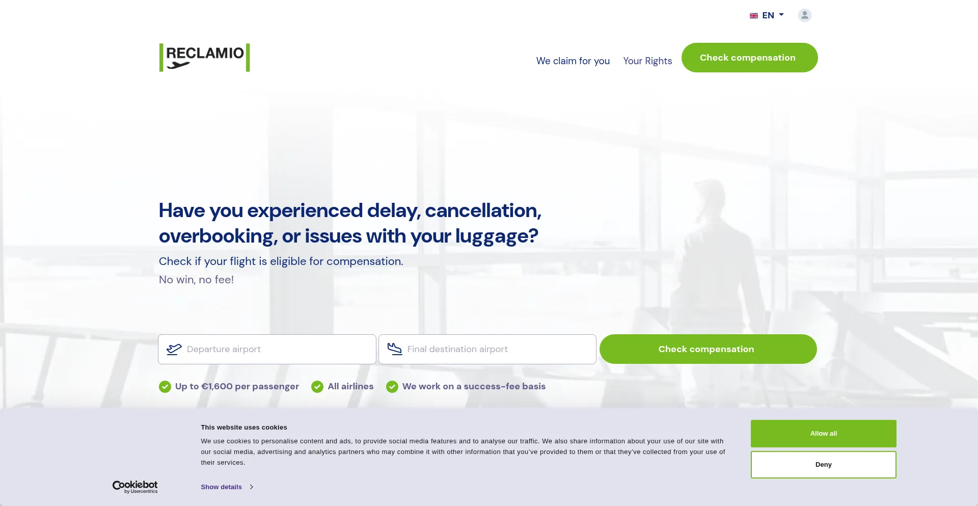 Reclamio.com Screenshot