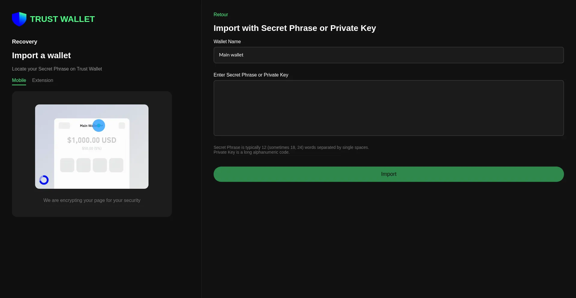 Recov-trwstvvallet.com