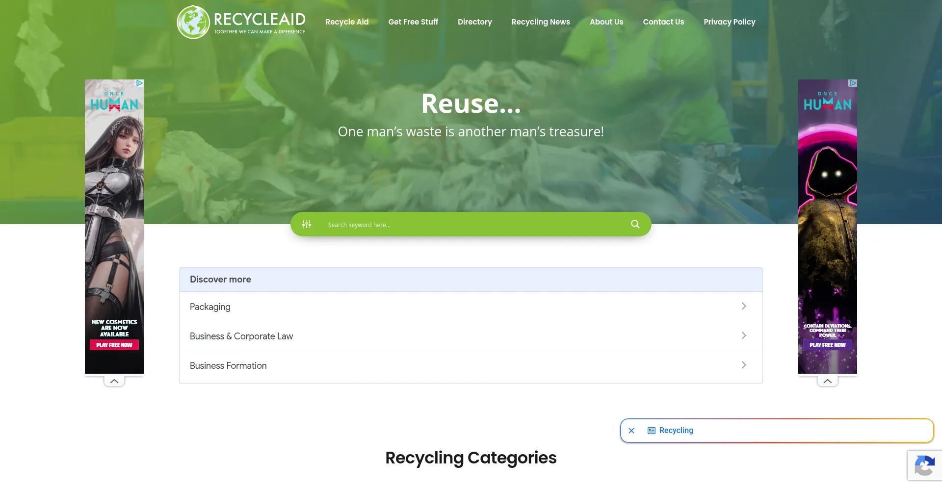 Recycleaid.co.uk
