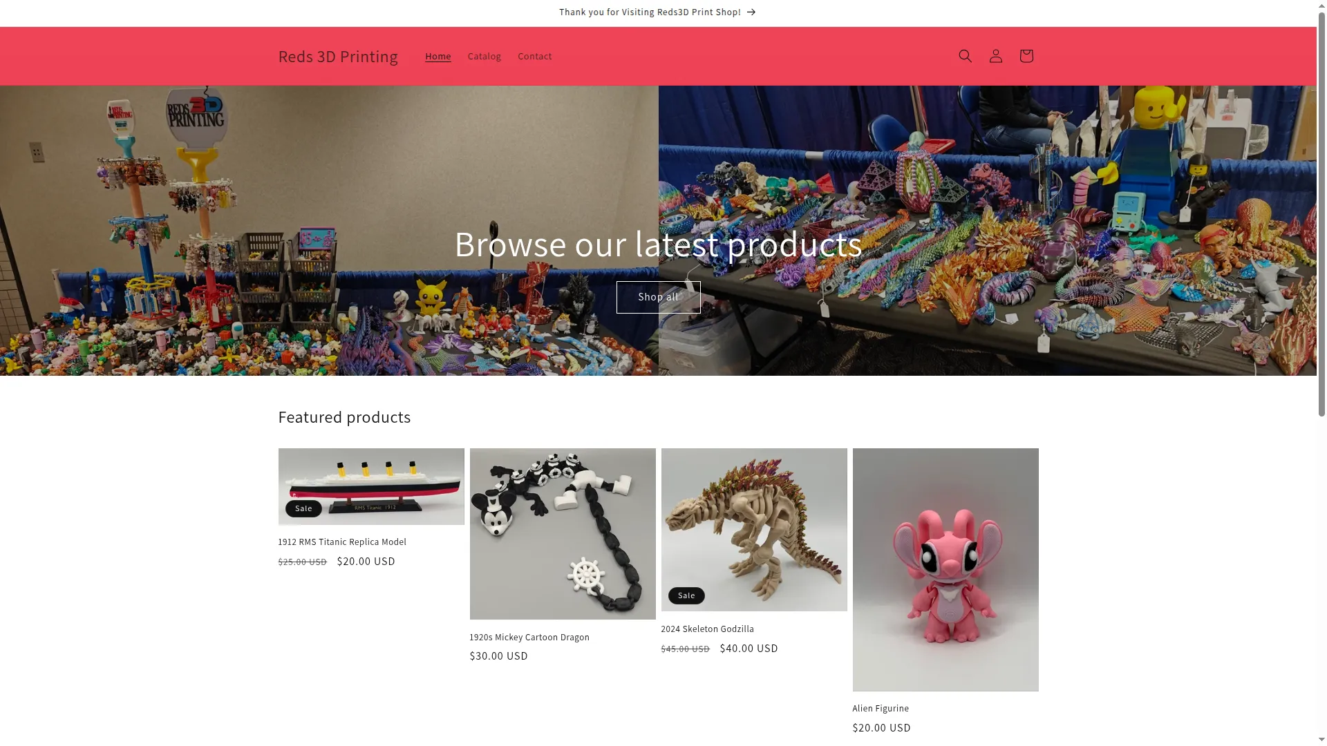 Reds3dprintshop.com
