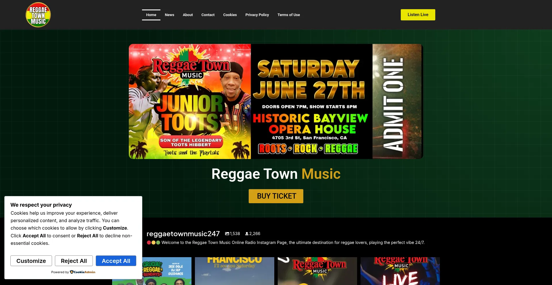 Reggaetownmusic.com
