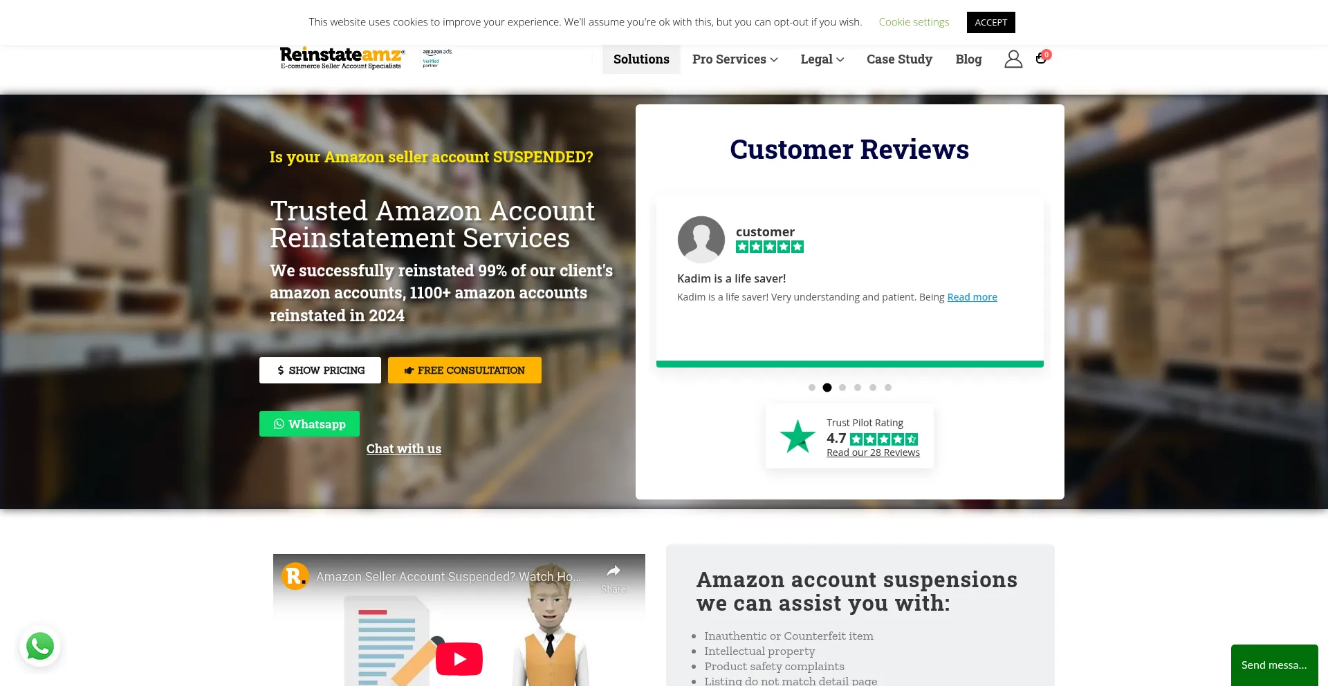 Reinstateamz.com é Seguro e Confiável?