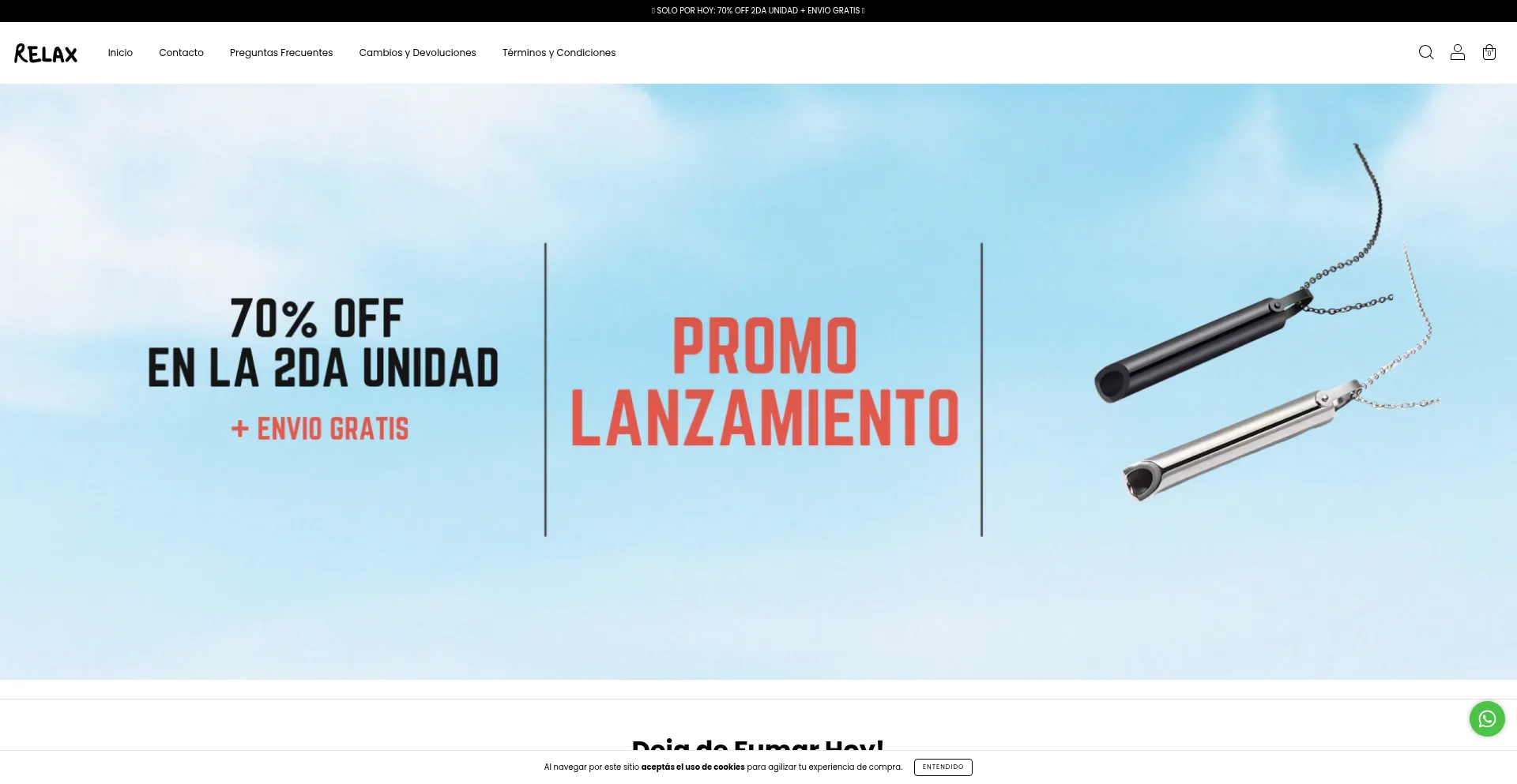 Relaxarg.com Screenshot