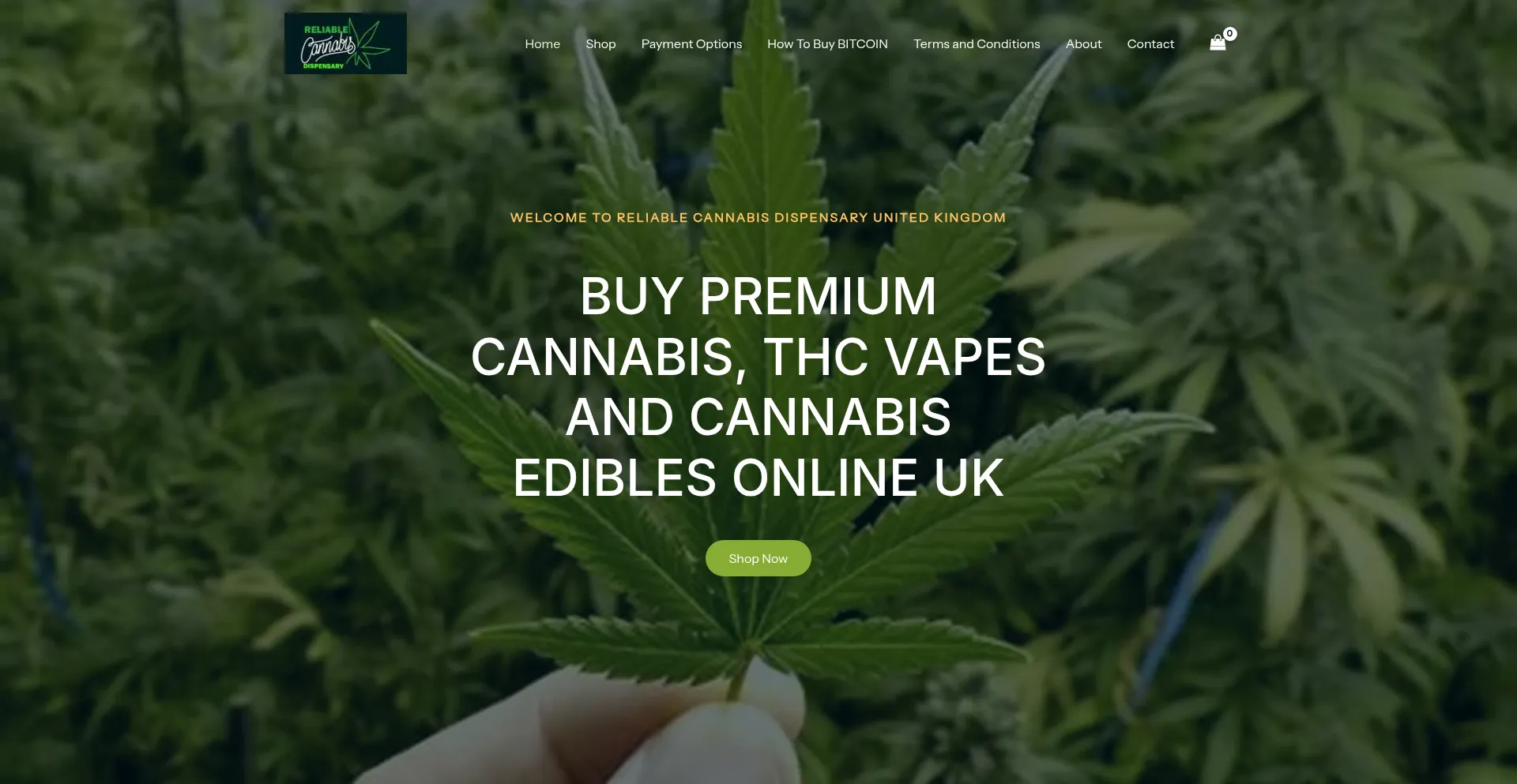 Reliablecannabisdispensary.uk é Seguro e Confiável?
