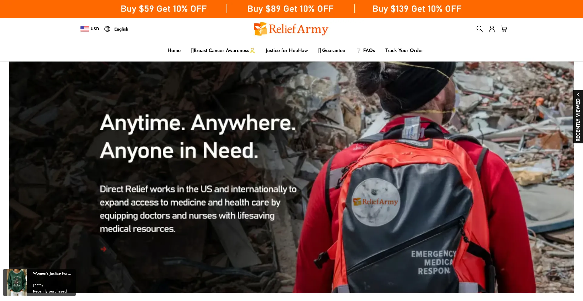 Reliefarmy.com
