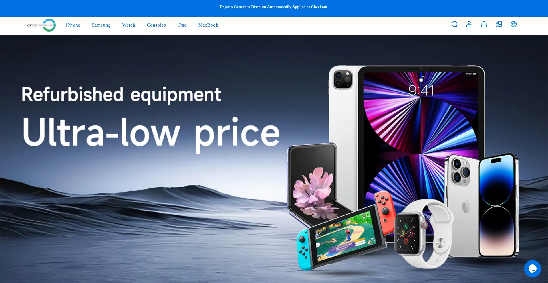 Website screenshot of Renewcertified.com