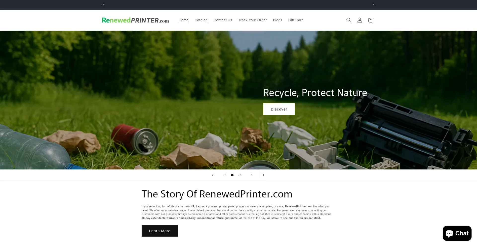 Renewedprinter.com é Seguro e Confiável?