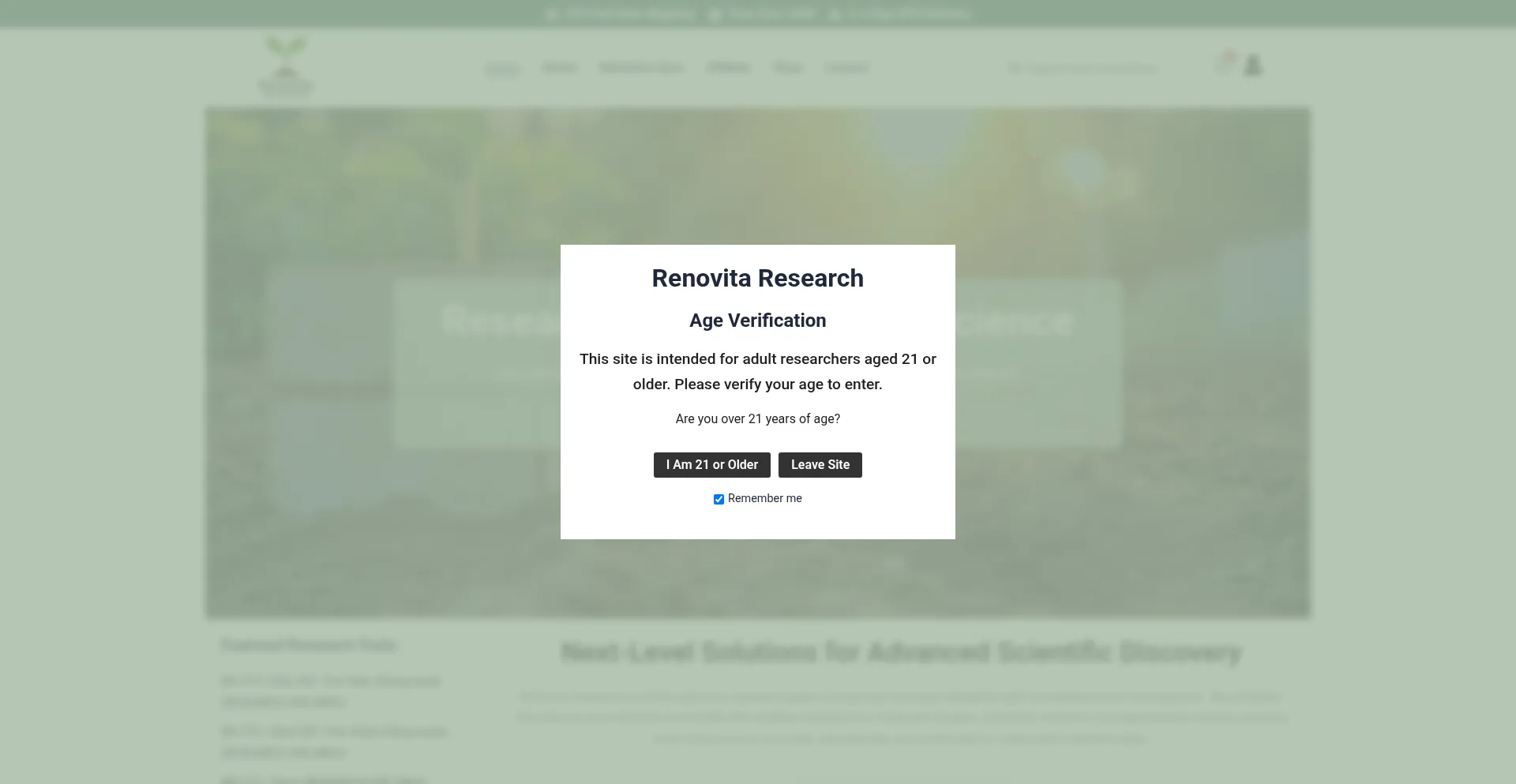 Renovitaresearch.com