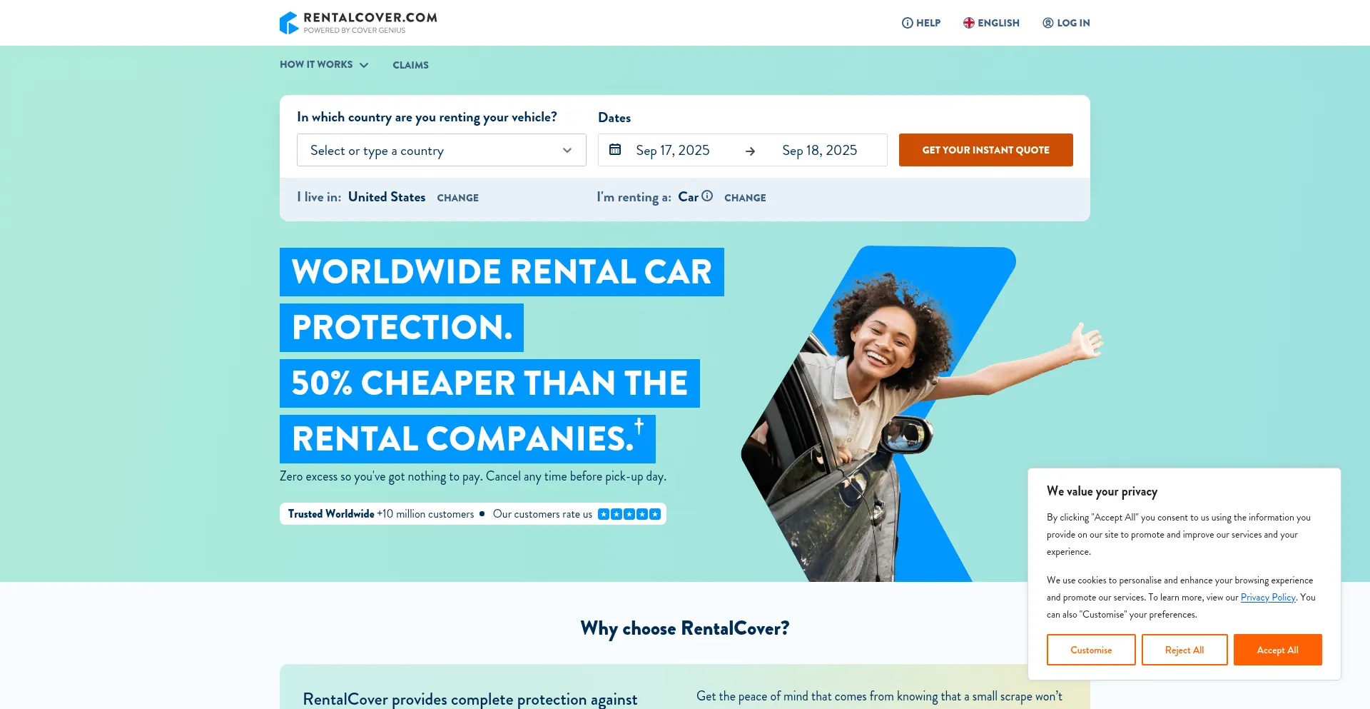 Rentalcover.com é Seguro e Confiável?