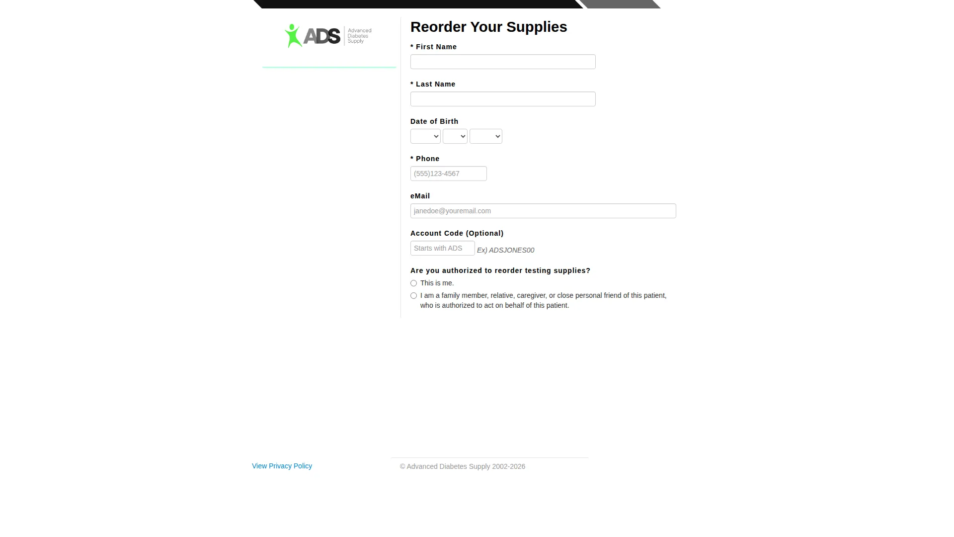 Reorder.northcoastmed.com