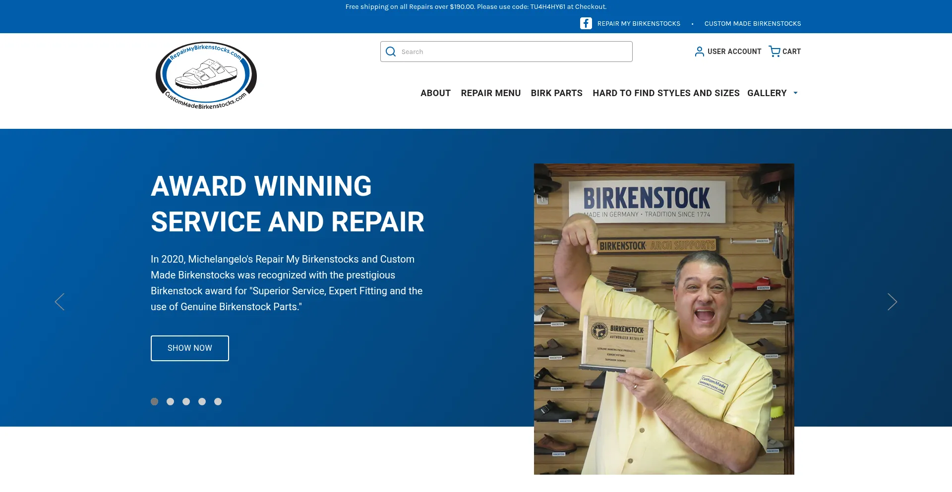 Repairmybirkenstocks.com é Seguro e Confiável?