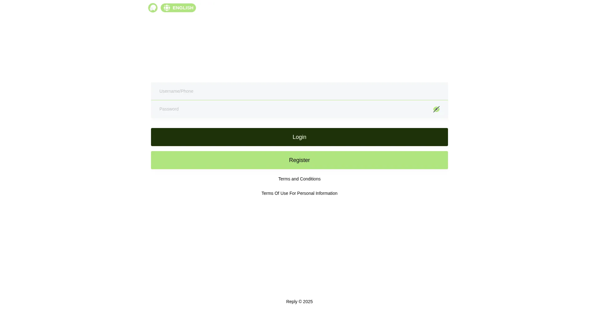 Website screenshot of Replypro.shop