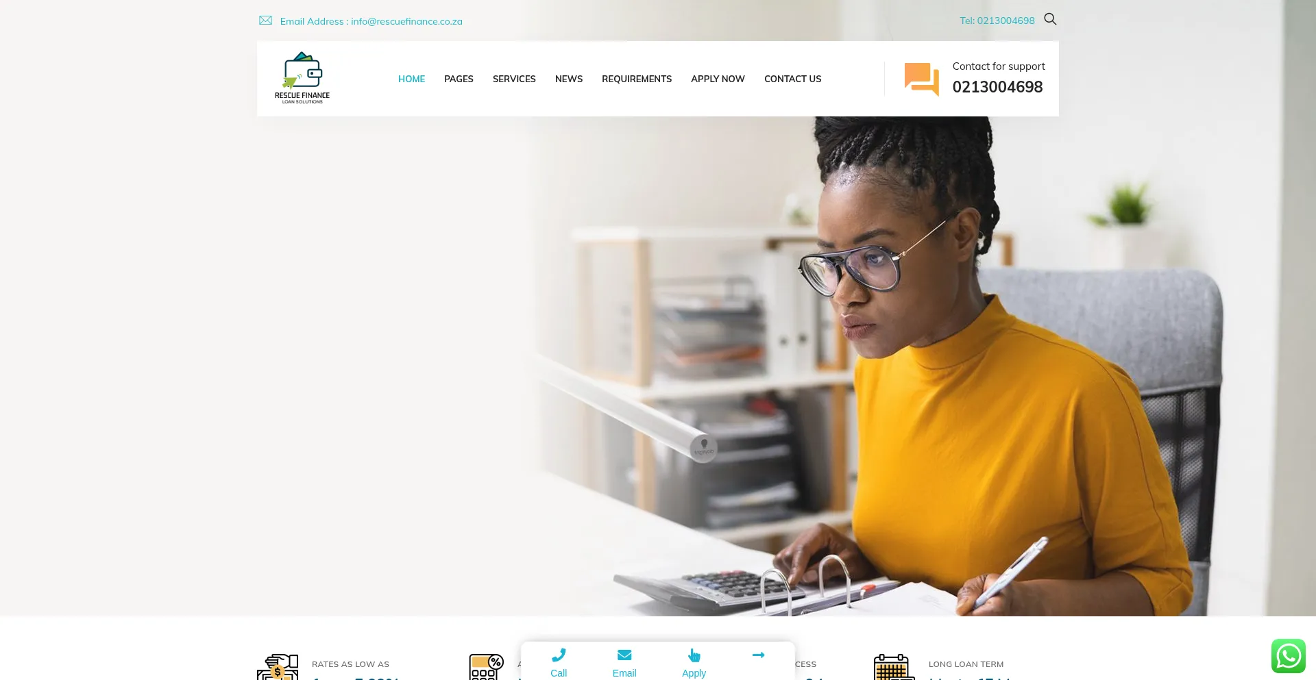 Rescuefinance.co.za é Seguro e Confiável?