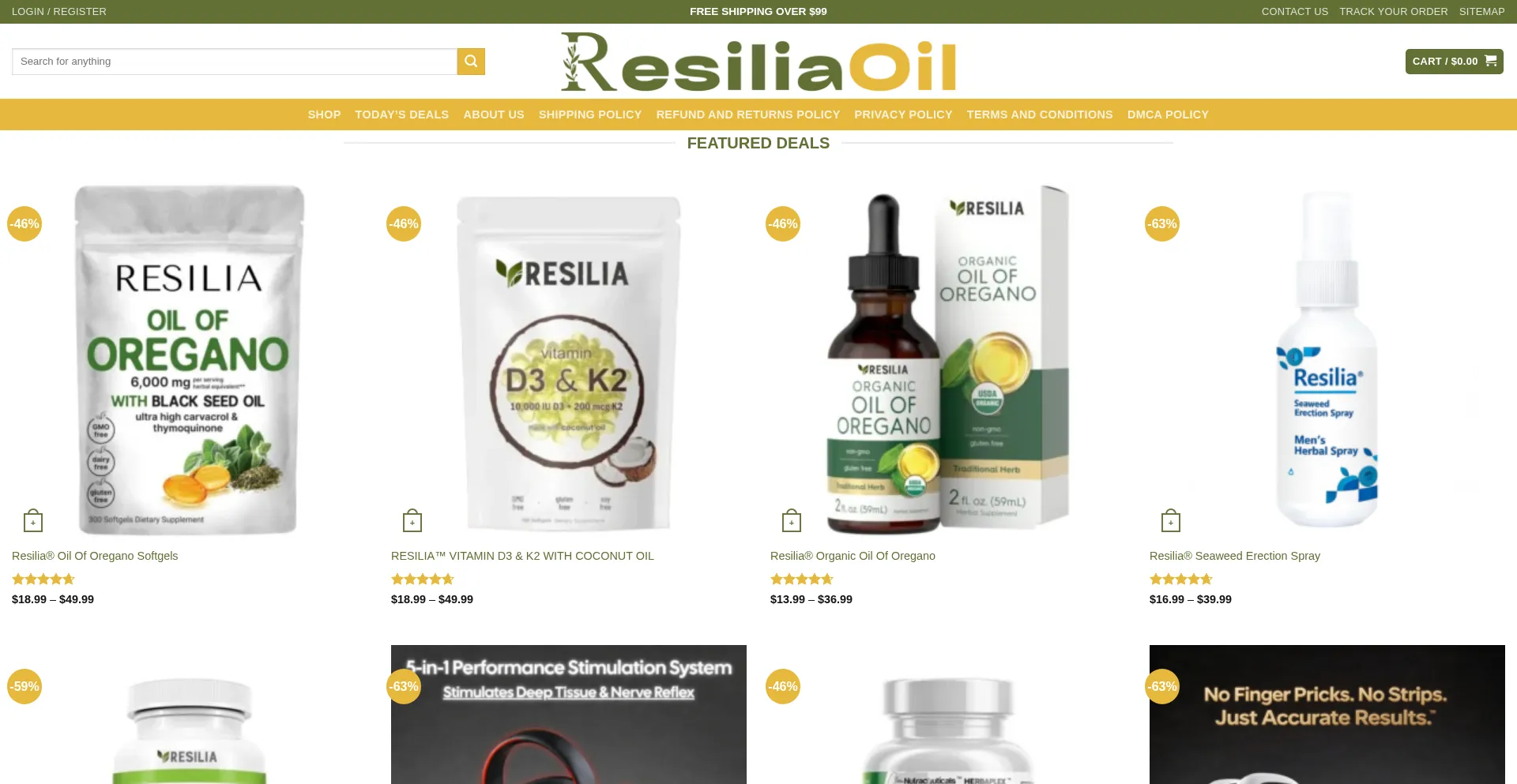 Resiliaoil.com