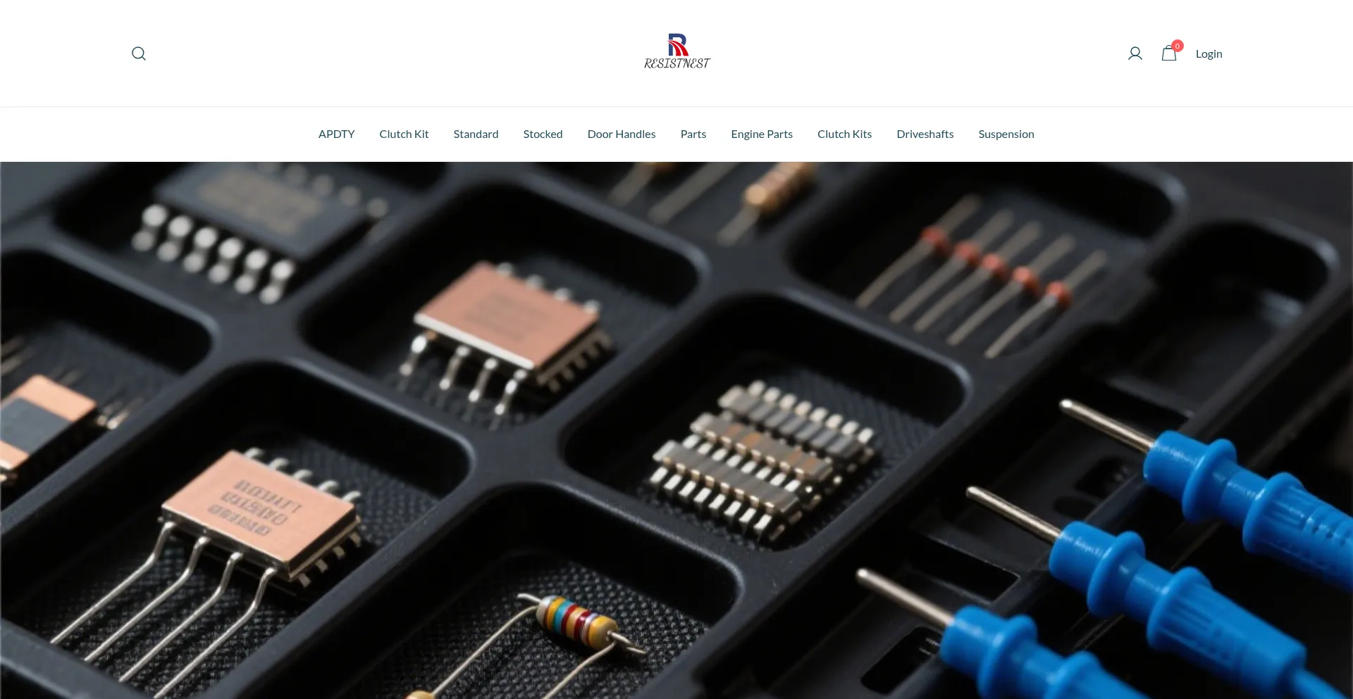 Website screenshot of Resistnest.com
