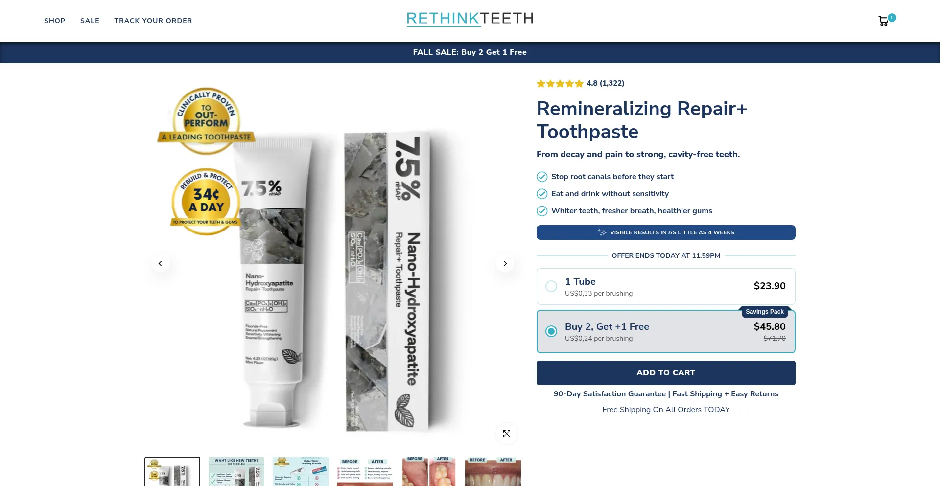 Rethinkteeth.com é Seguro e Confiável?