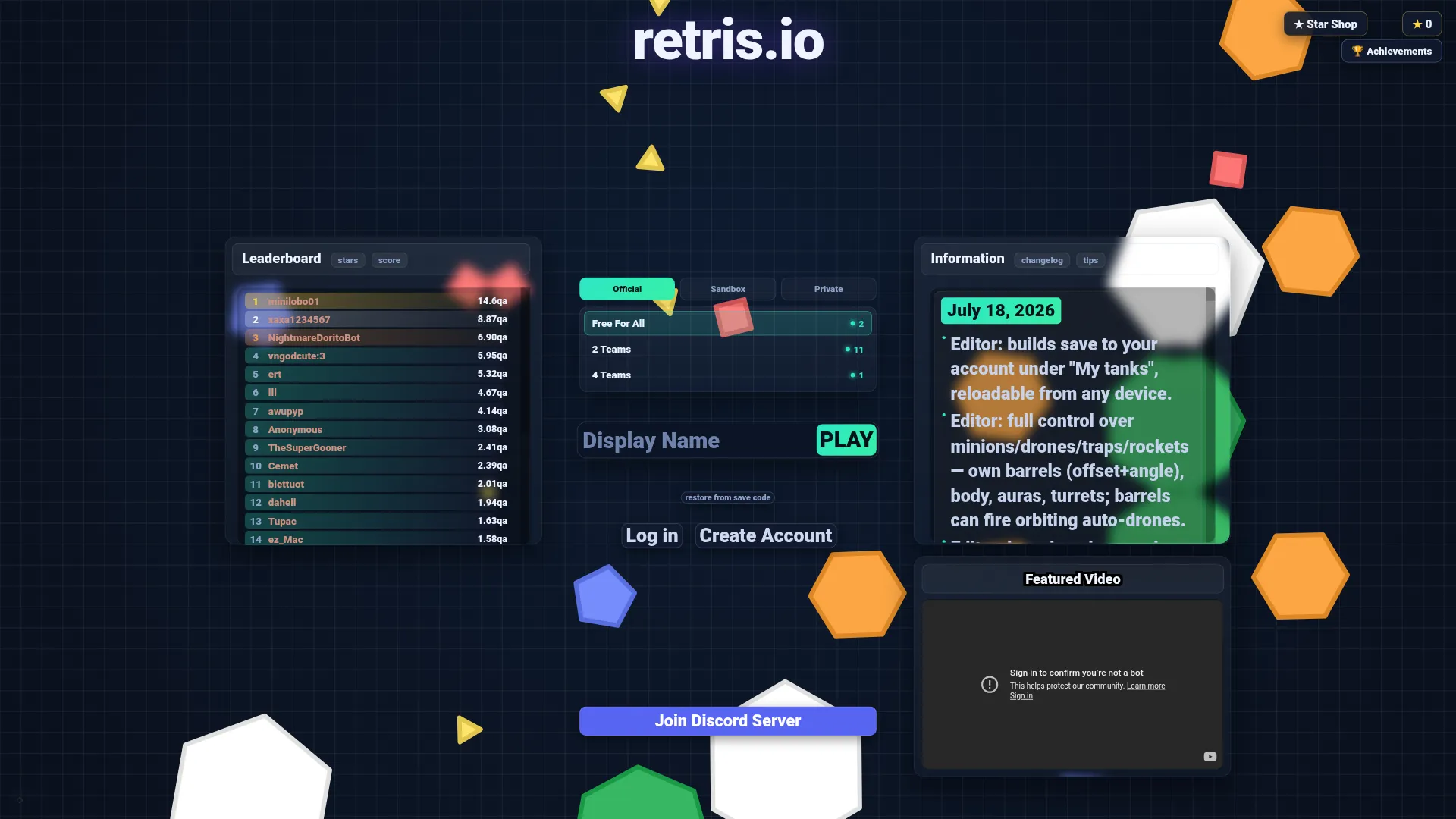 Retris.io